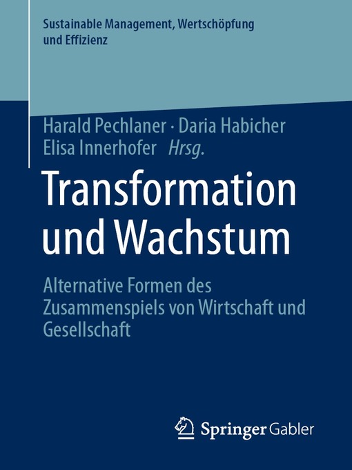 Title details for Transformation und Wachstum by Harald Pechlaner - Available